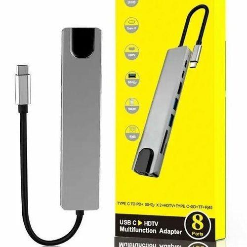 Convertisseur Adaptateur Hub USB-C 8-en-1  — vue 2