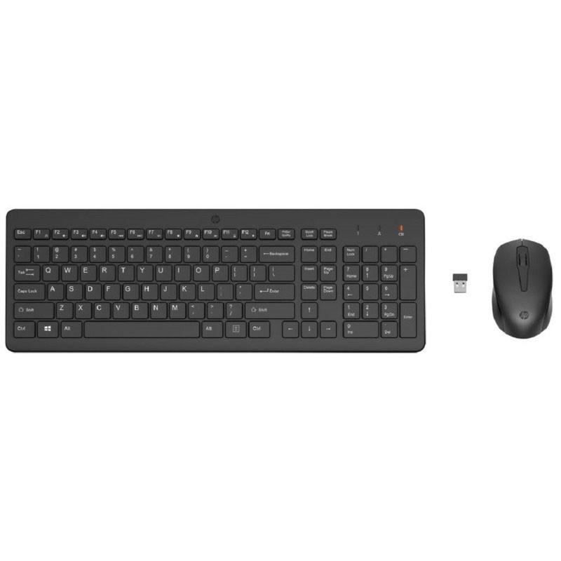 Pack Clavier + Souris Sans Fil HP